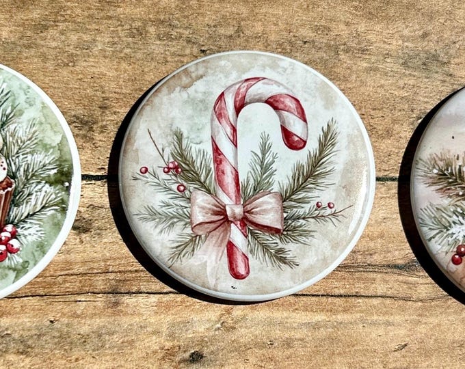 Holiday Winter Treat Magnets - Set of 3