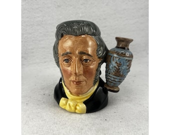 Royal Doulton Sir Henry Doulton-D6703 Toby Jug- "4 Vintage 1983- Collectors Club