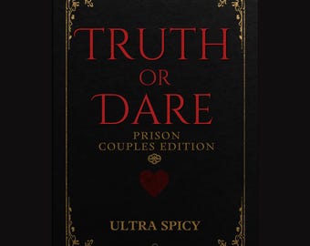 Truth or Dare Game for Prison Couples | Spicy Long Distance Relationship Cards (Digital Download) | Printable Adult Game