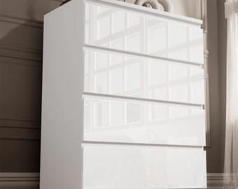 Commode de chambre à coucher Boston 4 tiroirs Plan