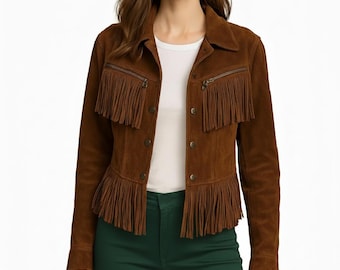Original Suede Fringe Western Jacket