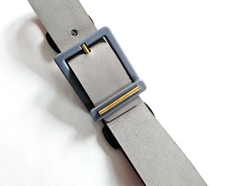 Gray Stretch Belt, Y2K Vintage Hip Belt, for Women, Grey  display picture 1