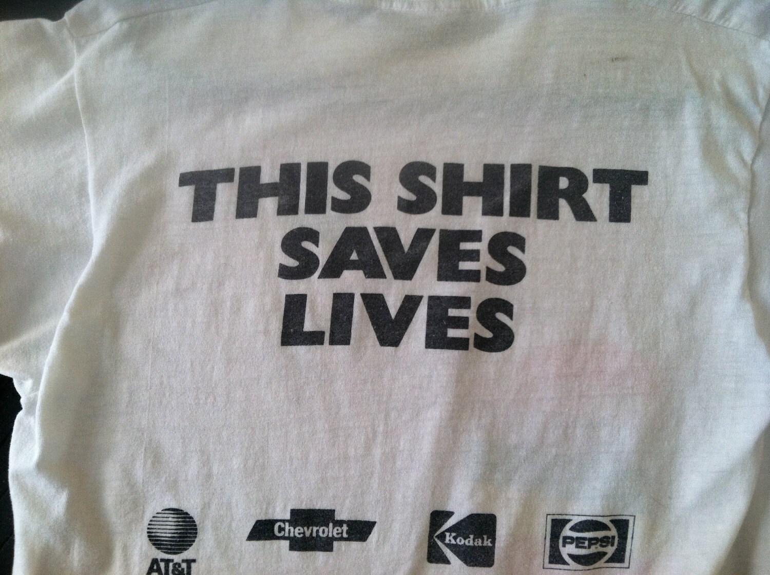 original live aid t shirt