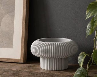 Modern Concrete Bowl | Jewelry Holder | Decorative Catchall Tray | Entryway Organizer | Handmade Home Decor