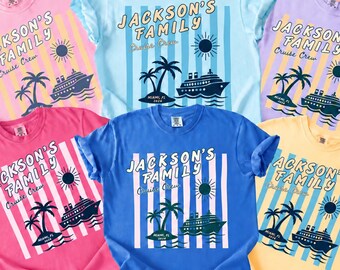 Family Cruise Shirt, Matching Group Trip Tee, Personalized Cruise Crew Shirt, Birthday cruise shirt, Family Travel Tee 2026