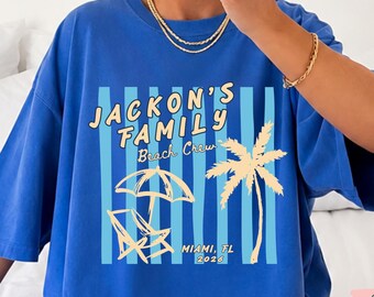 Custom family vacation shirts, Matching Group Trip Shirts , Family Beach Shirt, Birthday Cruise Shirt, Custom , Matching Beach Crew