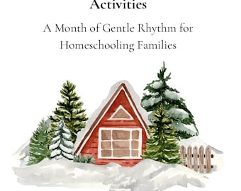 Waldorf Hemundervisning Vinter Läroplan - Naturberättelser & Hantverk PDF - Cirkelstund Utskrivbar