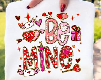 Be Mine Png,Vintage Coquette Valentine Png, Valentine Png, Valentine coquette Png,Valentines day png, Digital Download
