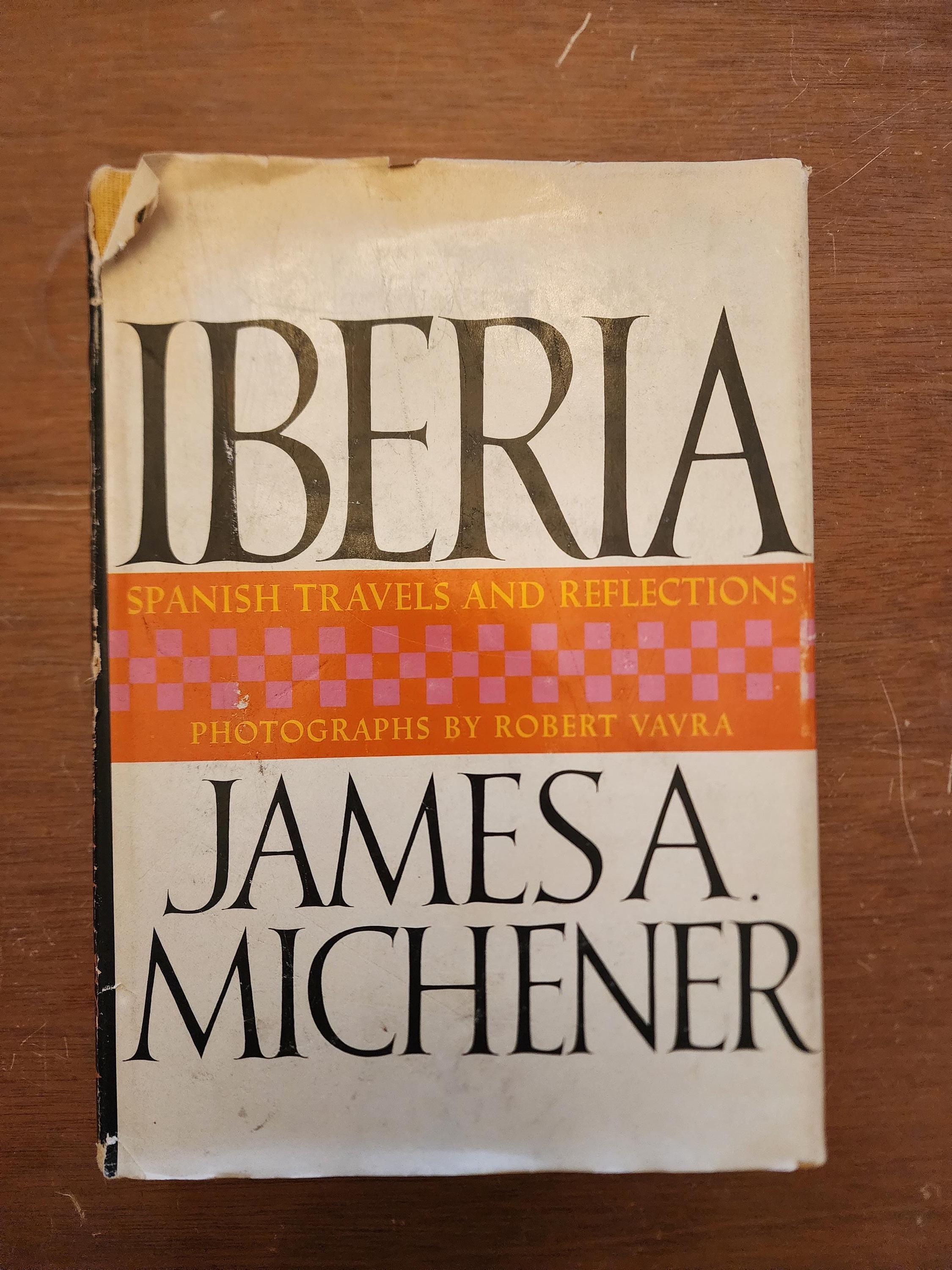 Iberia James A Michener - 1968 - Vintage Books - Collectors Books