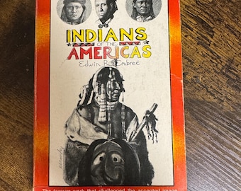 Indianer i Amerika av Edwin R. Embree – 1970 Collier Books Edition – Introduktion av Vine Deloria Jr.