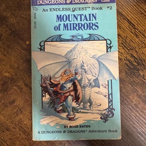 Mountain of Mirrors – Endless Quest Book #2 – 1982 TSR – Dungeons & Dragons – Vintage Choose Your Path Adventure