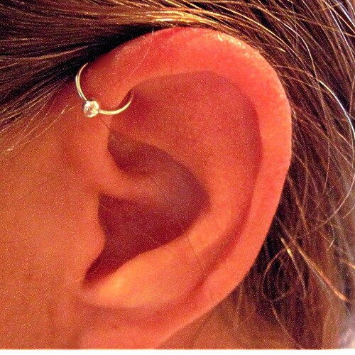 Nose Hoop Ring // Helix Piercing Jewelry // Septum Piercing Etsy