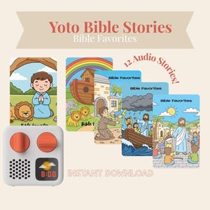 Pakiet audio opowieści biblijnych dla dzieci | Stary i Nowy Testament (do pobrania w wersji cyfrowej)