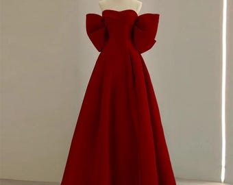 Vestido de gala / Vestido halter rojo brillante con lentejuelas / Vestido burdeos con falda de tul con volantes / Vestido de fiesta / Vestido de dama de honor / Vestidos de noche /