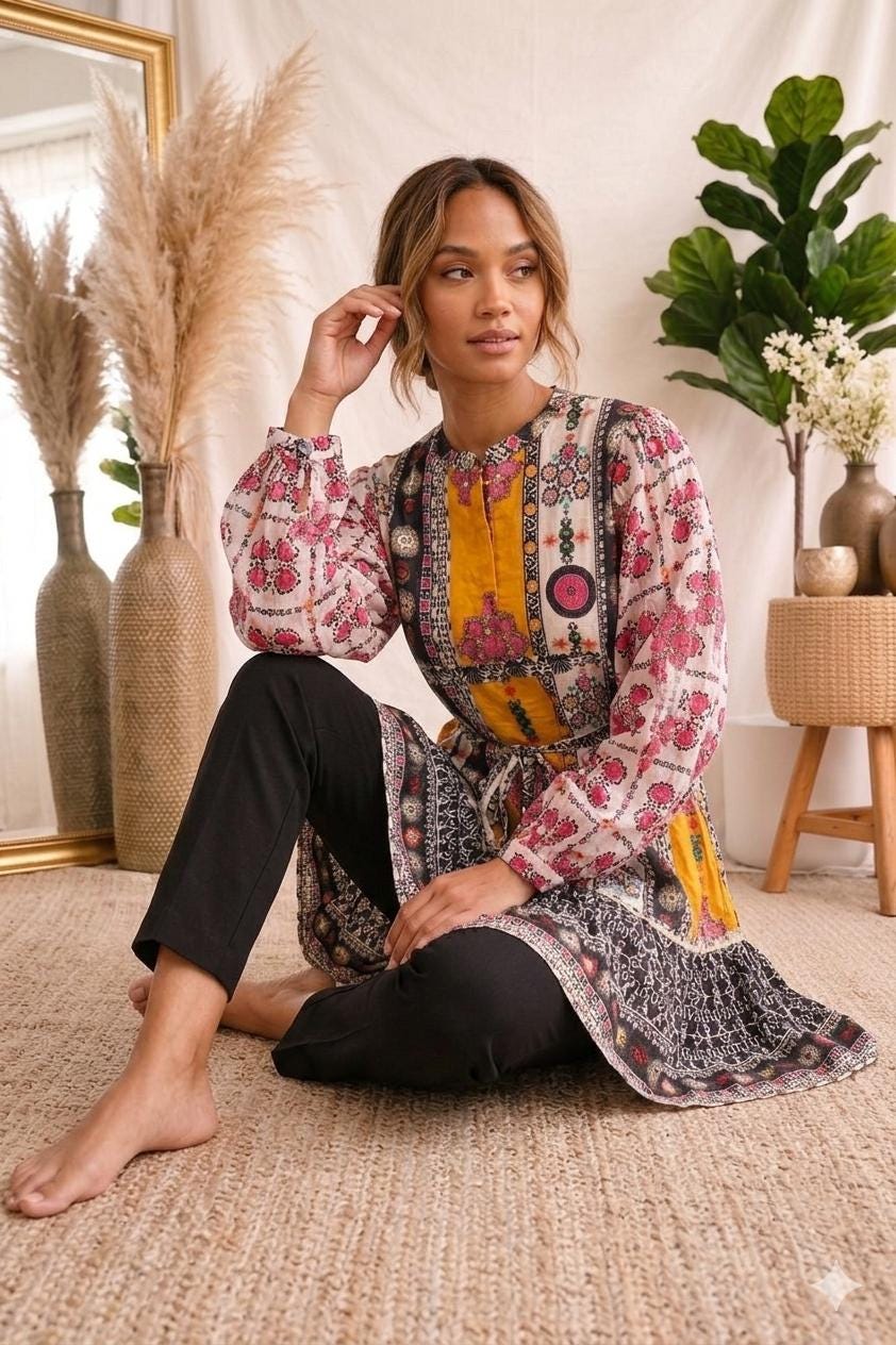 Casual Pakistani Dress - Etsy Casual Pakistani Dress - Etsy