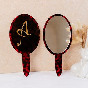 Custom Acrylic Salon Mirror | Hairdresser Branding Mirror | Personalized Beauty Mirror for Lash Tech Salon Spa| Beauty Studio Decor| Gift
