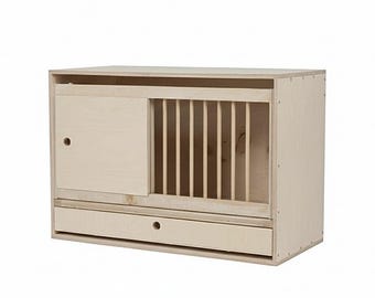 Nido per piccioni | Cella di riproduzione in legno per piccioni | Nido in compensato impermeabile | Uso in soffitta