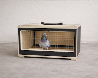 Pigeon Transport Cage | Wooden Pigeon Carrier | Exhibition & Show Cage | Flywood Construction