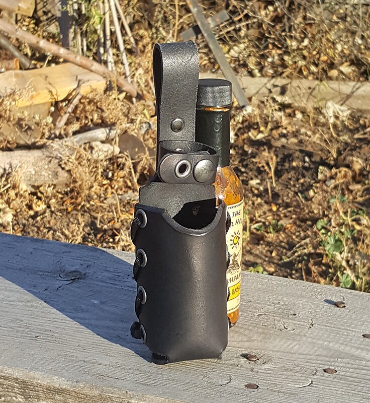 Leather HotSauce Belt Holster Etsy