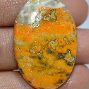 Amazing Bumble Bee Jasper Top Quality Bumble Bee cabochon hand Polish Bumble Bee Gemstone Jewelry making Bumble Bee 44 Ct 41 X 27 mm # 454