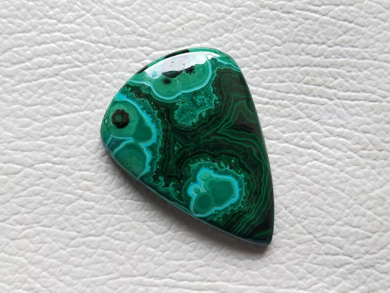 Natural Malachite Chrysocolla Cabochon Malachite Chrysocolla Designer Cabochon 46X33X7MM,Jewelry Making Pendant Cabochon, AAA