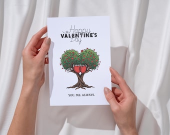 Tarjeta de feliz día de San Valentín
