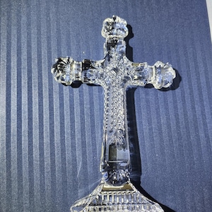 Waterford Crystal Standing Crosses - Etsy