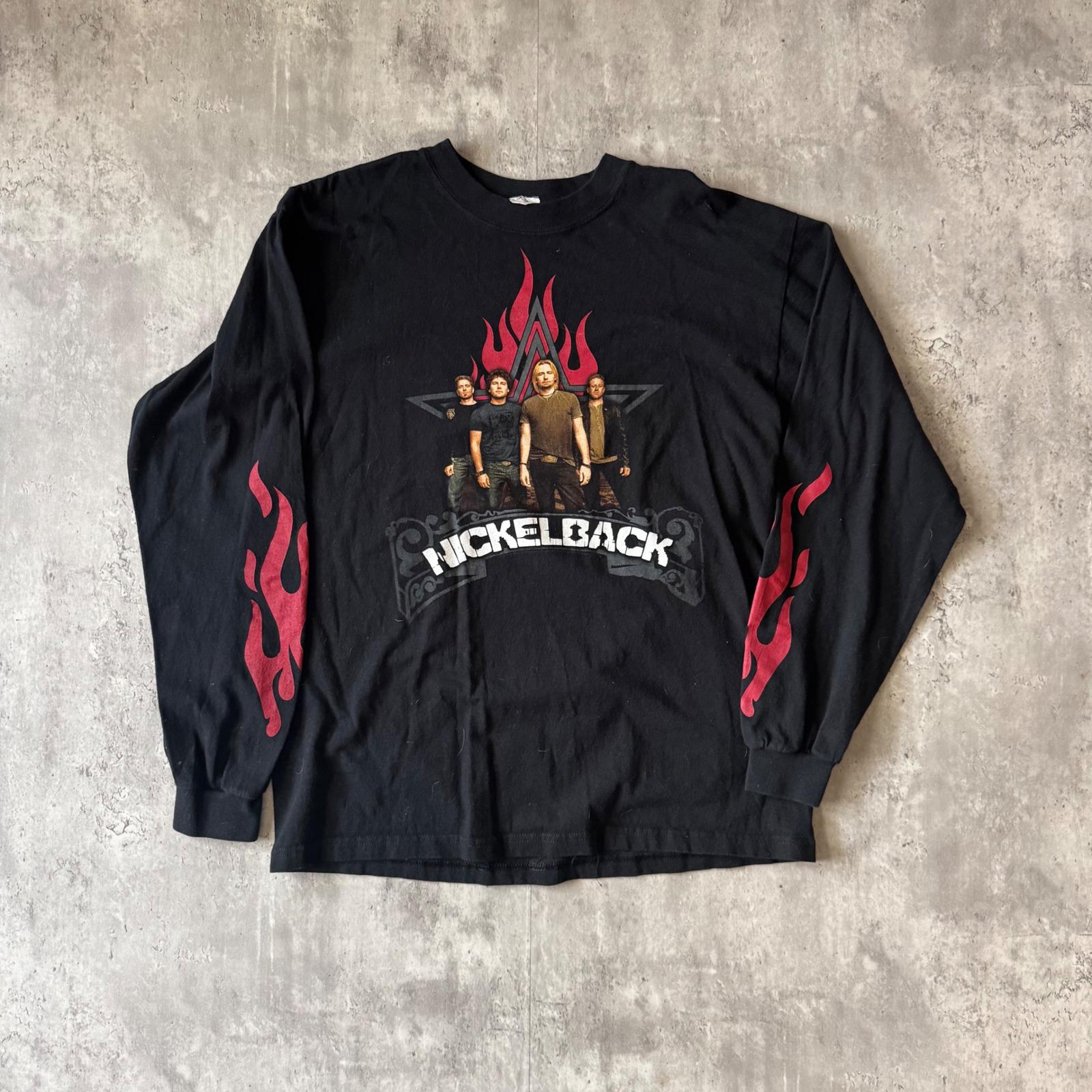 T-Shirt Ufficiale Nickelback San Quentin - Nuova Con Etichette - Colore Nero