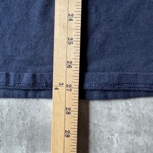 Vintage Nike Center Swoosh Navy Blue T-Shirt Mens Medium Y2K Faded Short Sleeve image 6