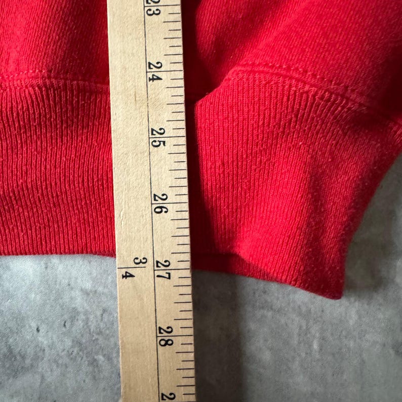 Vintage Russell Athletic Kansas City Chiefs Hoodie Red NFL Pullover Large XL image 7
