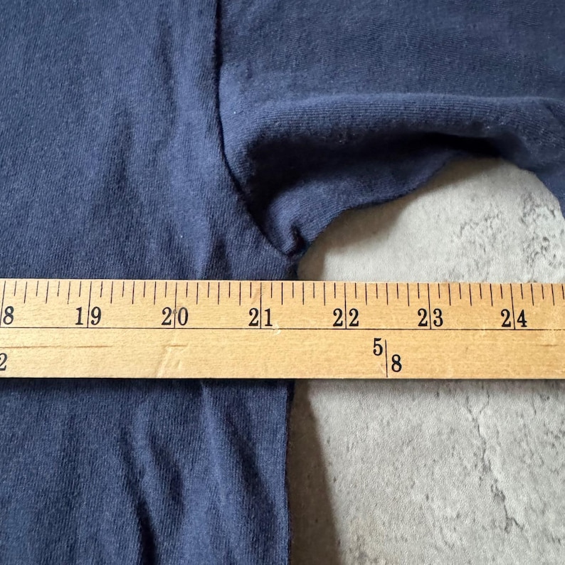 Vintage Nike Center Swoosh Navy Blue T-Shirt Mens Medium Y2K Faded Short Sleeve image 5