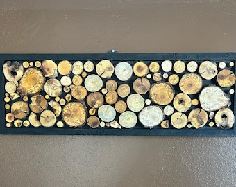 Wood Mosaic Wall Art