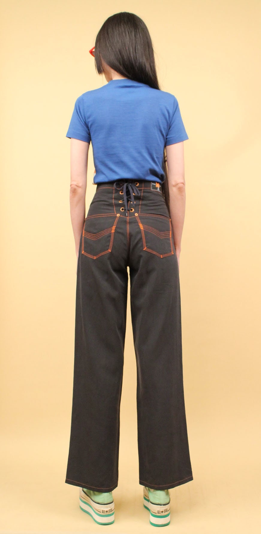 90年代 Vtg JPG ゴルチエ ジーンズ セーラー スナップボタン