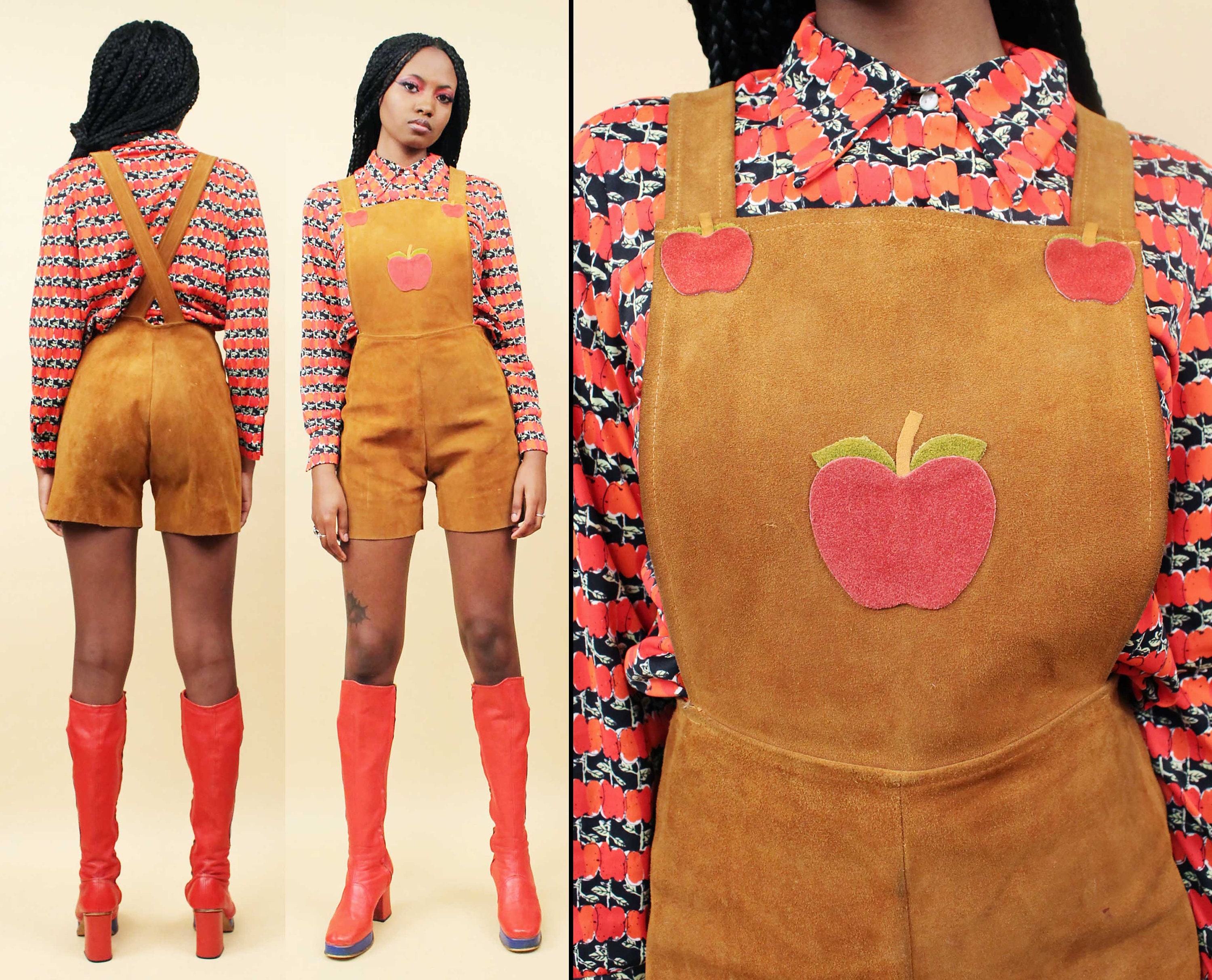 LADY LIKE PUFF SHORT ROMPERS(サロペット/オーバーオール LADY LIKE PUFF SHORT ROMPERS(サロペット/オーバーオール