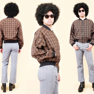 1980s Plaid Jacket - Etsy