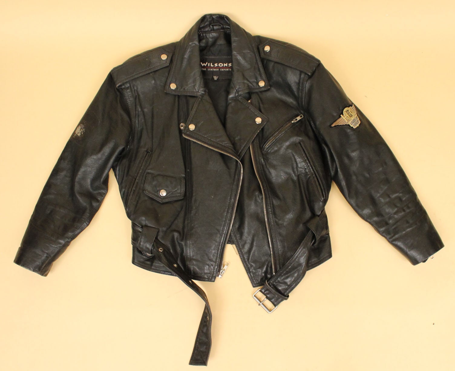 HEAVY WOOL MOTORCYCLE JACKET .12 [BLACK] – SUBLATIONS