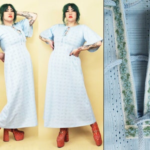 Robe annees 70 grande taille Etsy France