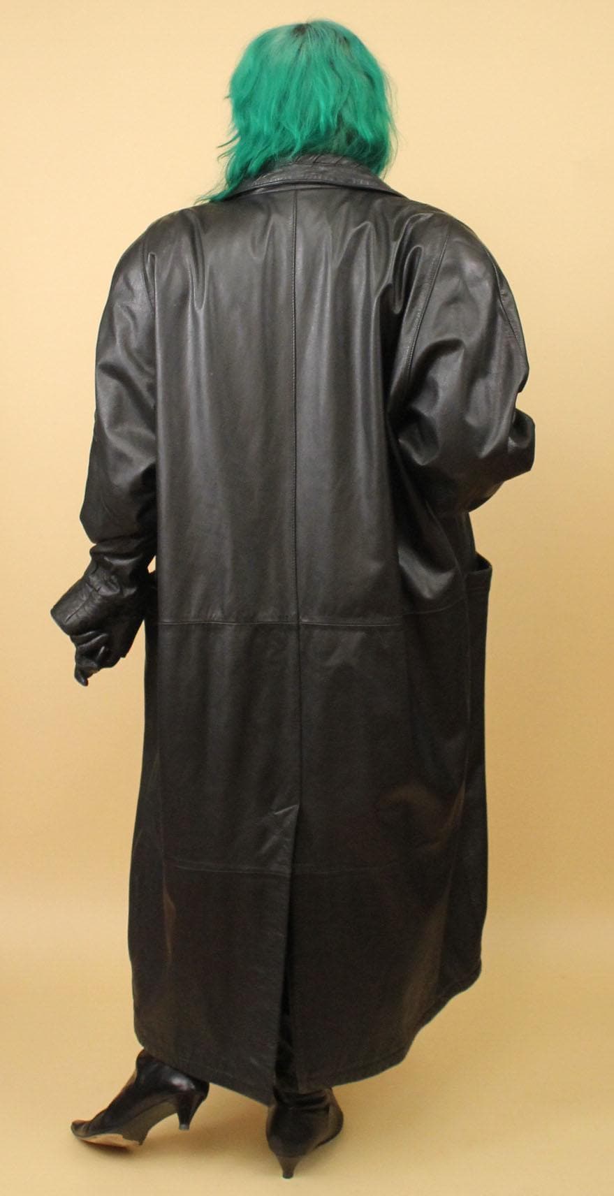 激レア goa 00s gimmick trench coat black Marciano Trech Donna Camille Trentch 5RGL05 7114a JBLK BLACK
