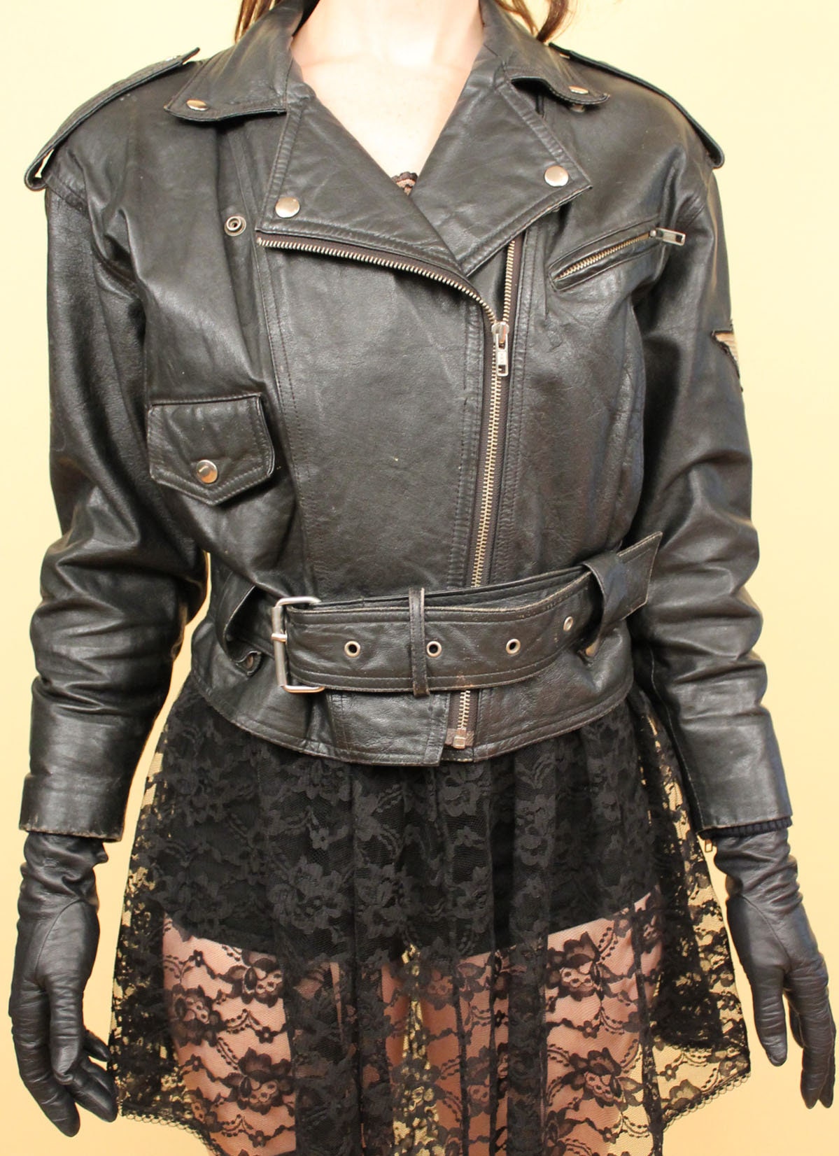 HEAVY WOOL MOTORCYCLE JACKET .12【BLACK】 – SUBLATIONS