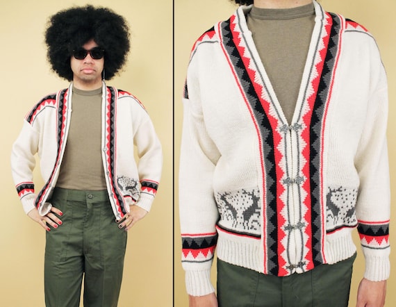 80s デッドストック apres seize メンズニット サイズ:3 未使用 Vtg 