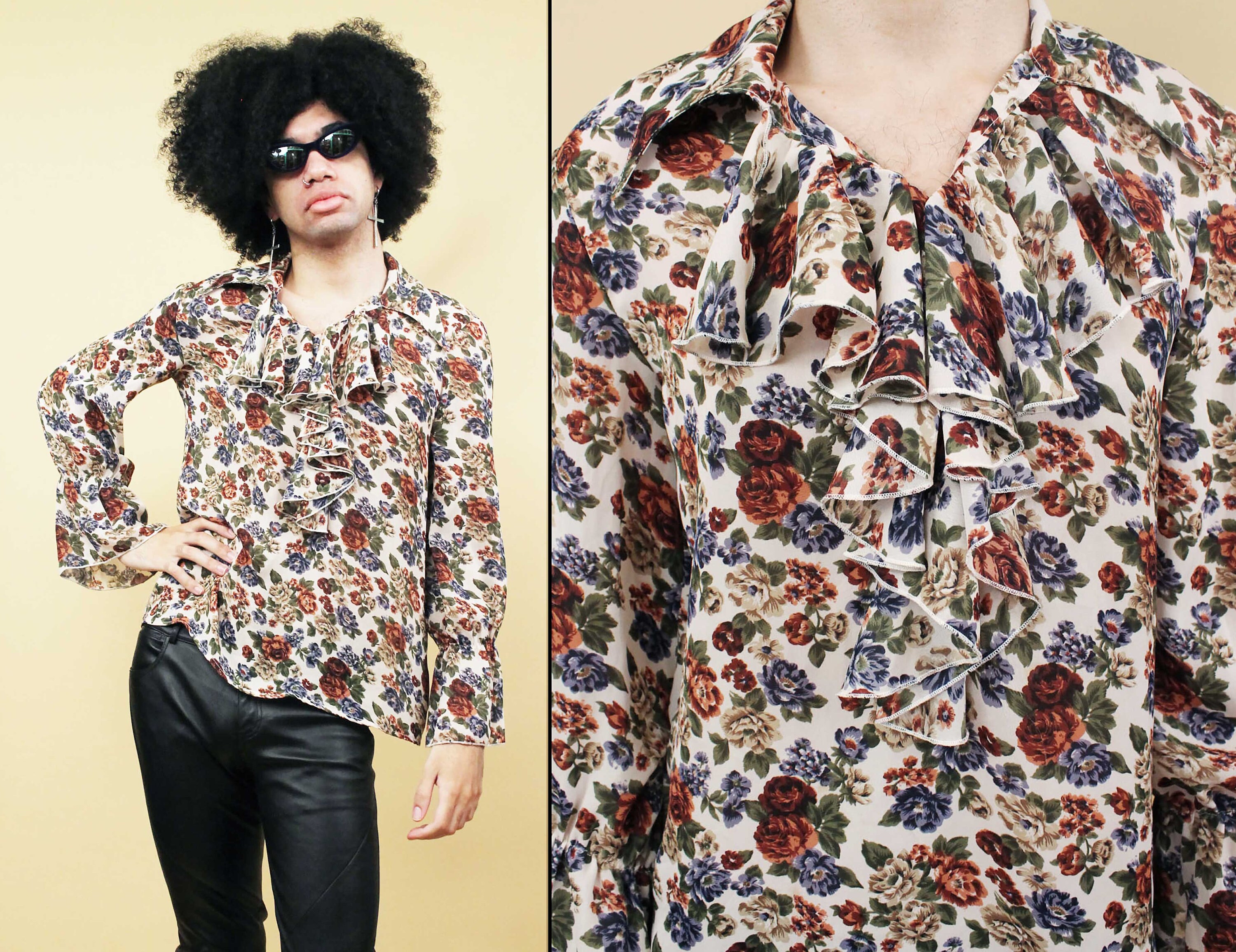 アイドル 2way Frill Shirts / by Future Pop アイドル 2way Frill Shirts / by Future Pop アイドル 2way