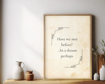 Arte mural romántico gótico • Cita de amor de Drácula (PDF + PNG + JPEG)