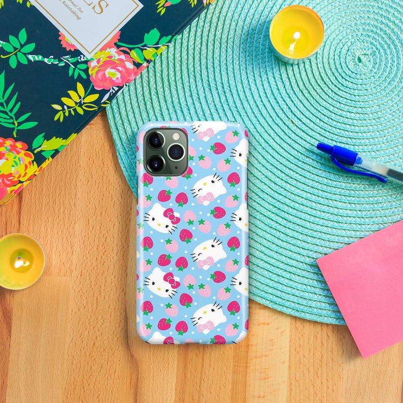 Hello Kitty KK2 Handyhülle für Apple iPhone 11 12 13 14 15 16 e 17 Air PRO Plus Mini Max Japan Japanische Kitty Weiß Cartoon Charact Kätzchen Bild 6