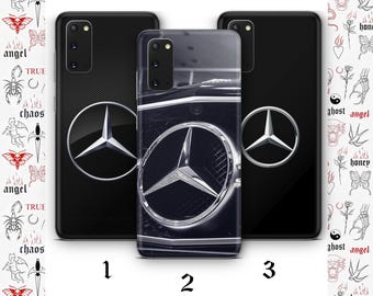 Funda de teléfono Mercedes K1 para Samsung Galaxy S20, S21, S22, S23, S24, S25 FE Plus Ultra Edge, funda de lujo para coche Benz Clase S G Wagon