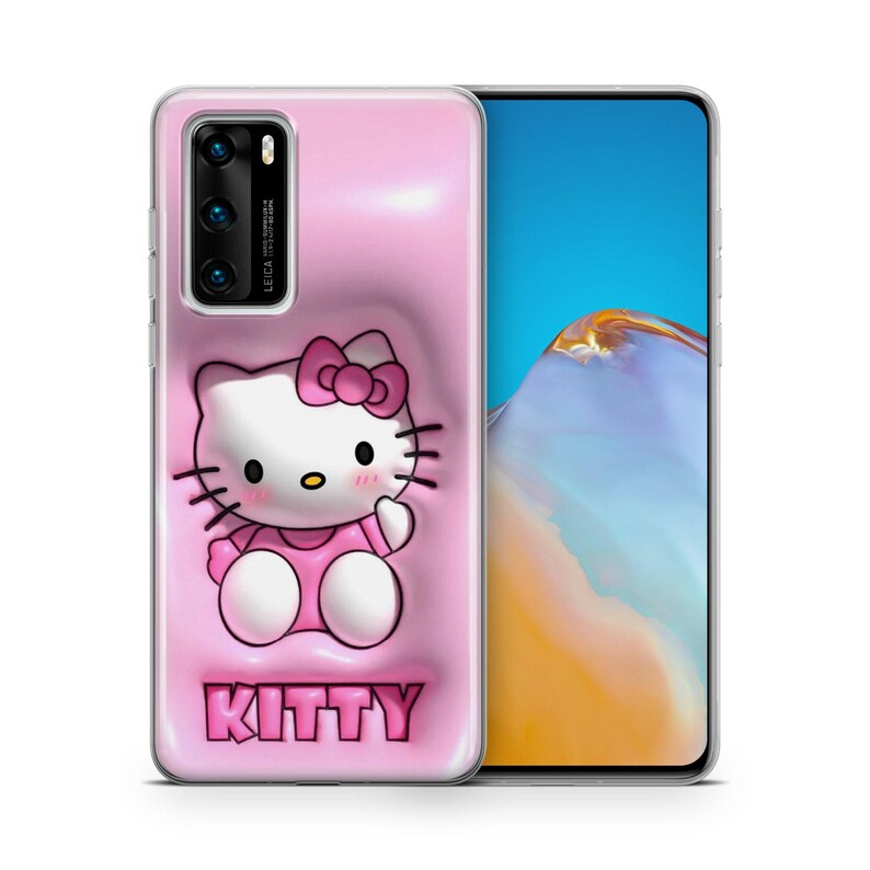 Hello Kitty KK9 Phone Case Cover For Huawei P9 P10 P20 P30 P40 Lite PRO Plus LG G5 G6 Model Japan Japanese Kitty White Cartoon Character Cat 3