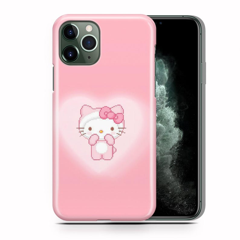 Hello Kitty KK5 Phone Case For Apple iPhone 11 12 13 14 15 16 e 17 Air PRO Plus Mini Max Japan Japanese Kitty White Cartoon Charact Kitten 3
