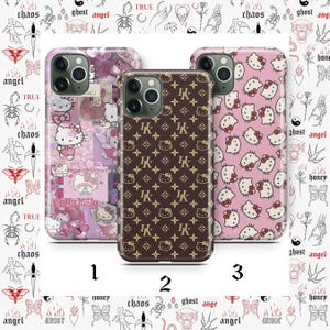 Hello Kitty KK6 Phone Case For Apple iPhone 11 12 13 14 15 16 e 17 Air PRO Plus Mini Max Japan Japanese Kitty White Cartoon Charact Kitten image 1