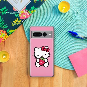 Hello Kitty KK1 housse de téléphone pour Google Pixel 6 6A 7 7A 8 8A 9 9A 10 Pro XL modèles japon japonais Kitty blanc personnage de dessin animé chaton image 8