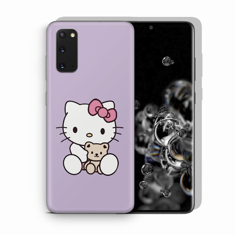 Hello Kitty KK1 Phone Case Cover For MANY VARIOUS Samsung Galaxy Models Japan Japanese Kitty White Cartoon Character Kitten 1