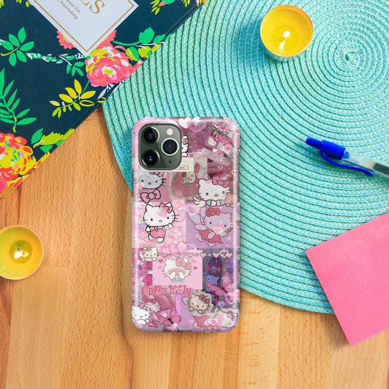 Hello Kitty KK6 Phone Case For Apple iPhone 11 12 13 14 15 16 e 17 Air PRO Plus Mini Max Japan Japanese Kitty White Cartoon Charact Kitten image 4